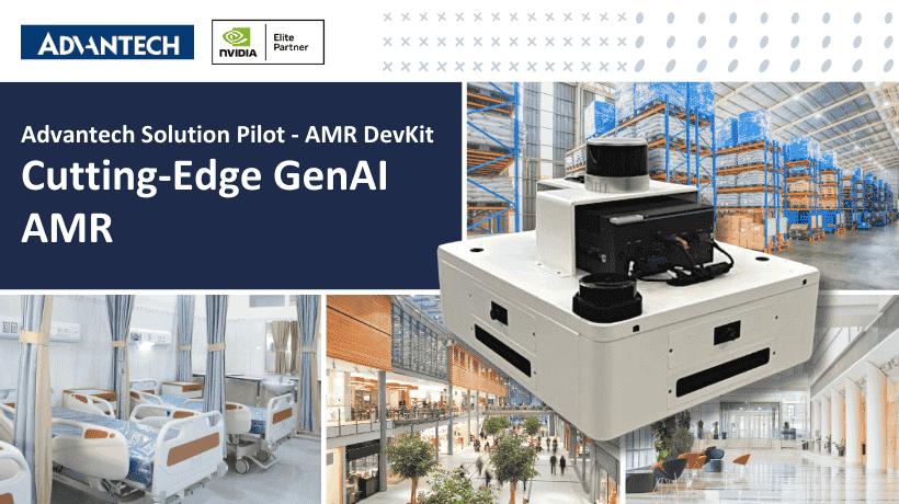 Advantech ra mắt Nền tảng AMR thế hệ mới tại Automation Taipei 2025 — Tích hợp thị giác 2D/3D 360° cùng trí tuệ VLM+LLM